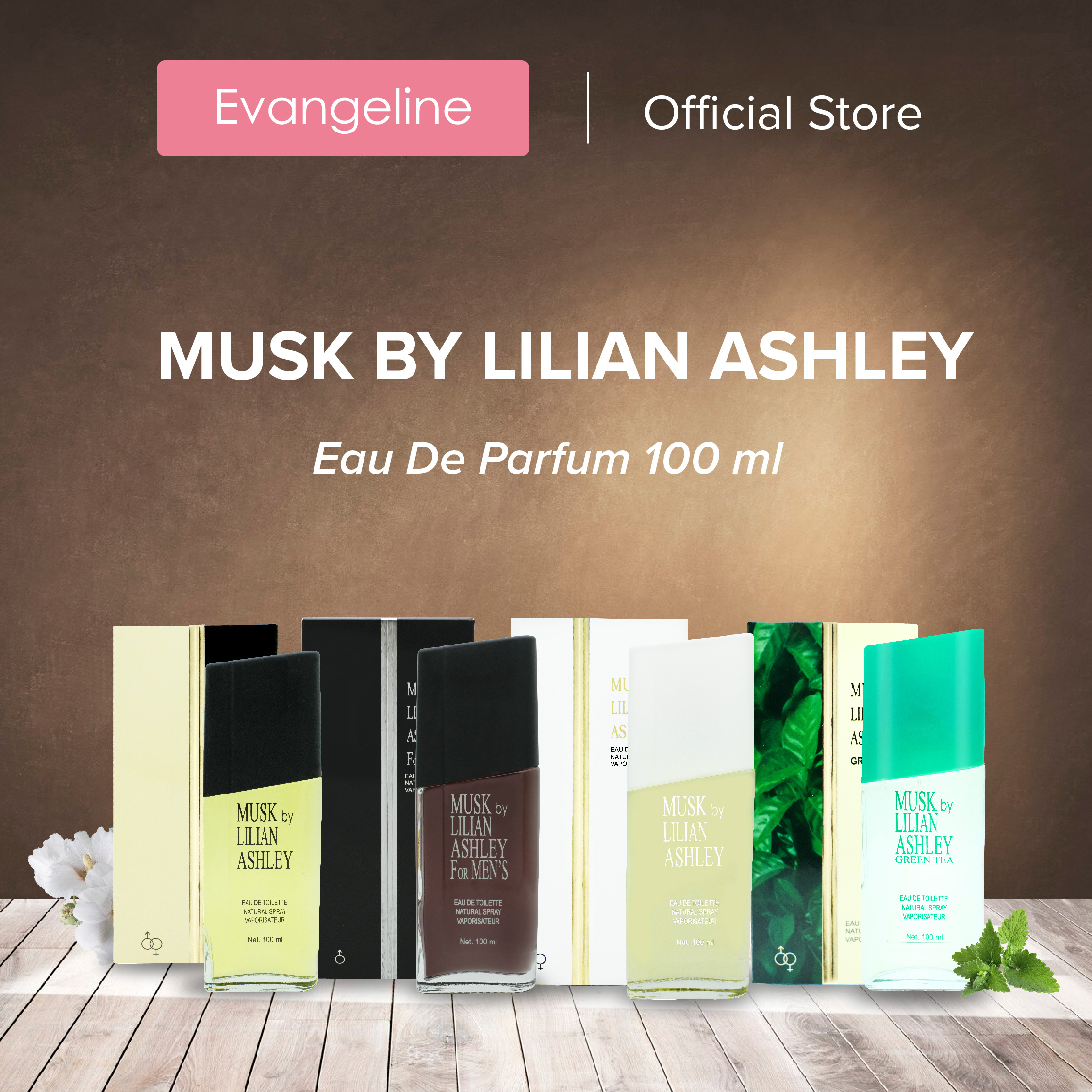 Musk By Lilian Ashley EDT 100ML